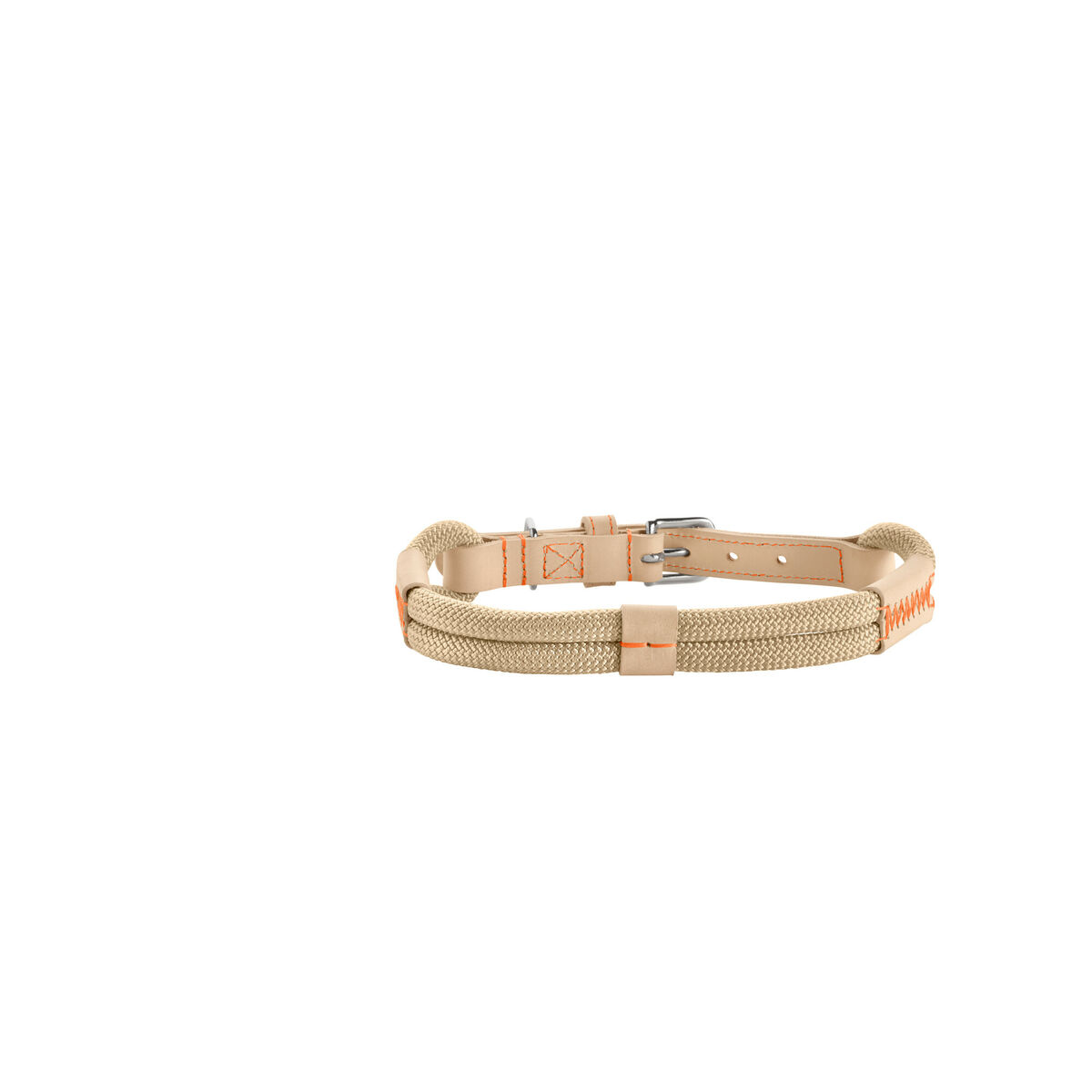 Dog collar Hunter Malia Beige L 50-59 cm